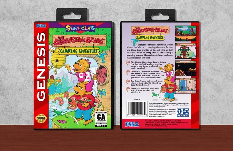 Berenstain Bears&#39; Camping Adventure, The, Case Color: Black