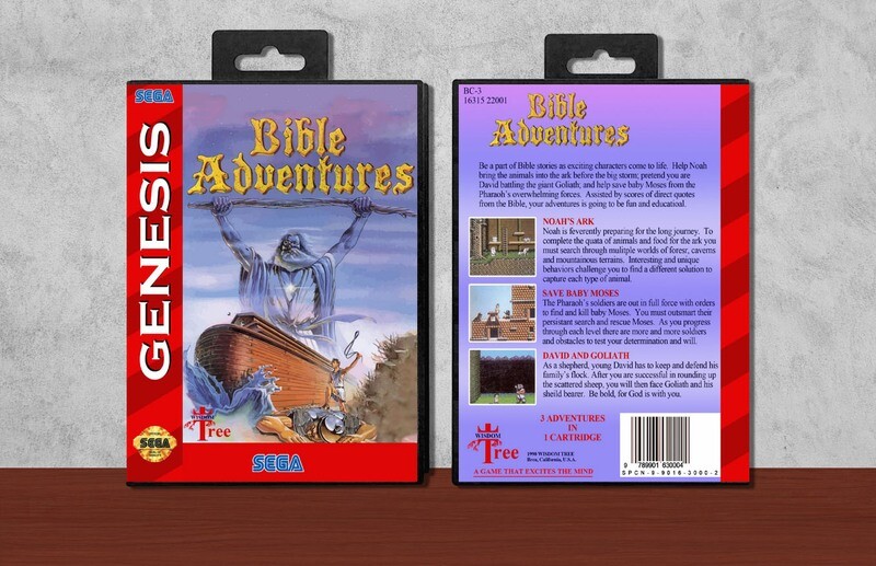 Bible Adventures, Case Color: Black