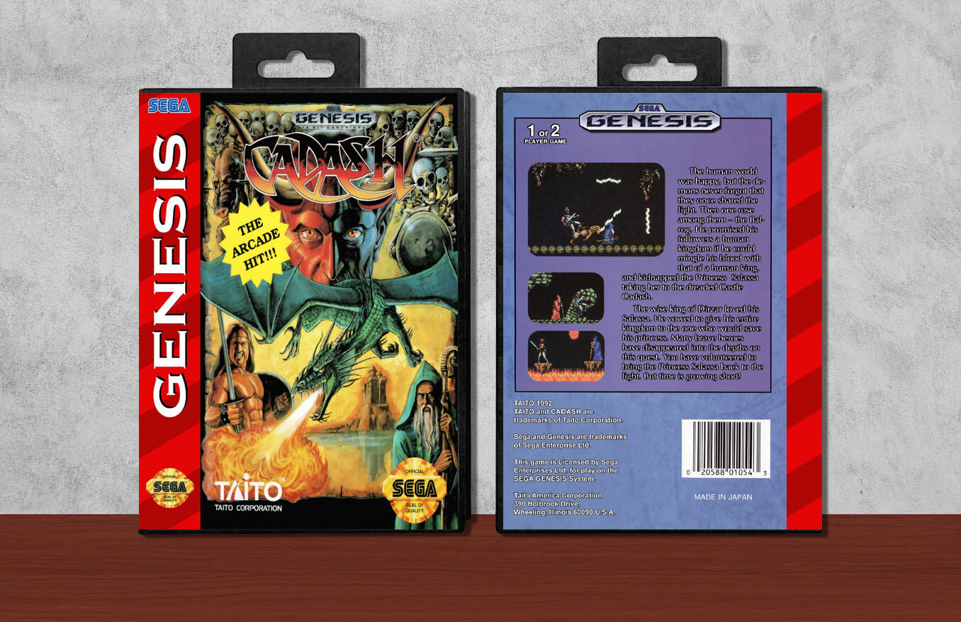 Cadash, Case Color: Black