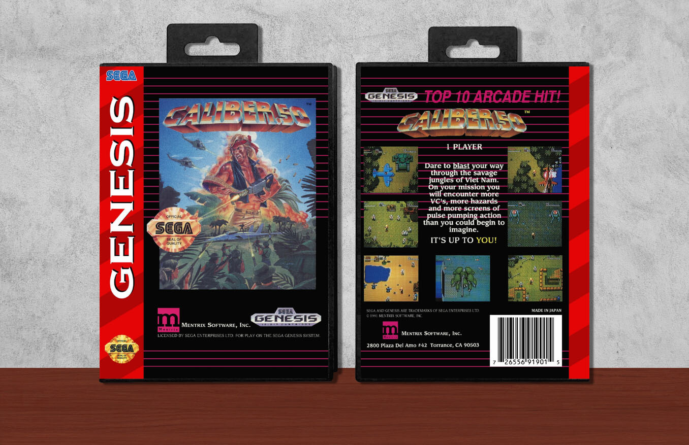 Caliber .50, Case Color: Black