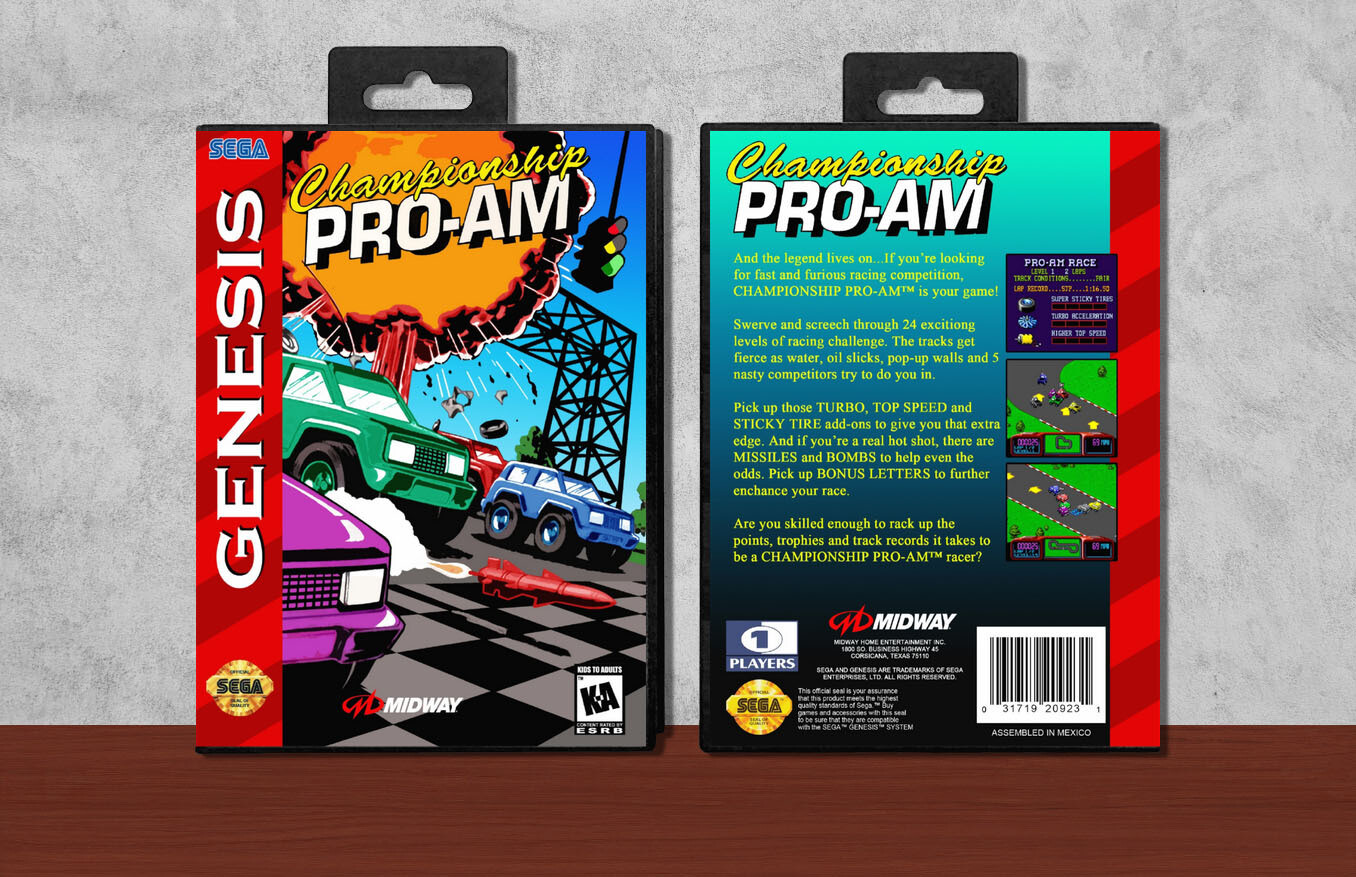 Championship Pro-Am (Midway), Case Color: Black