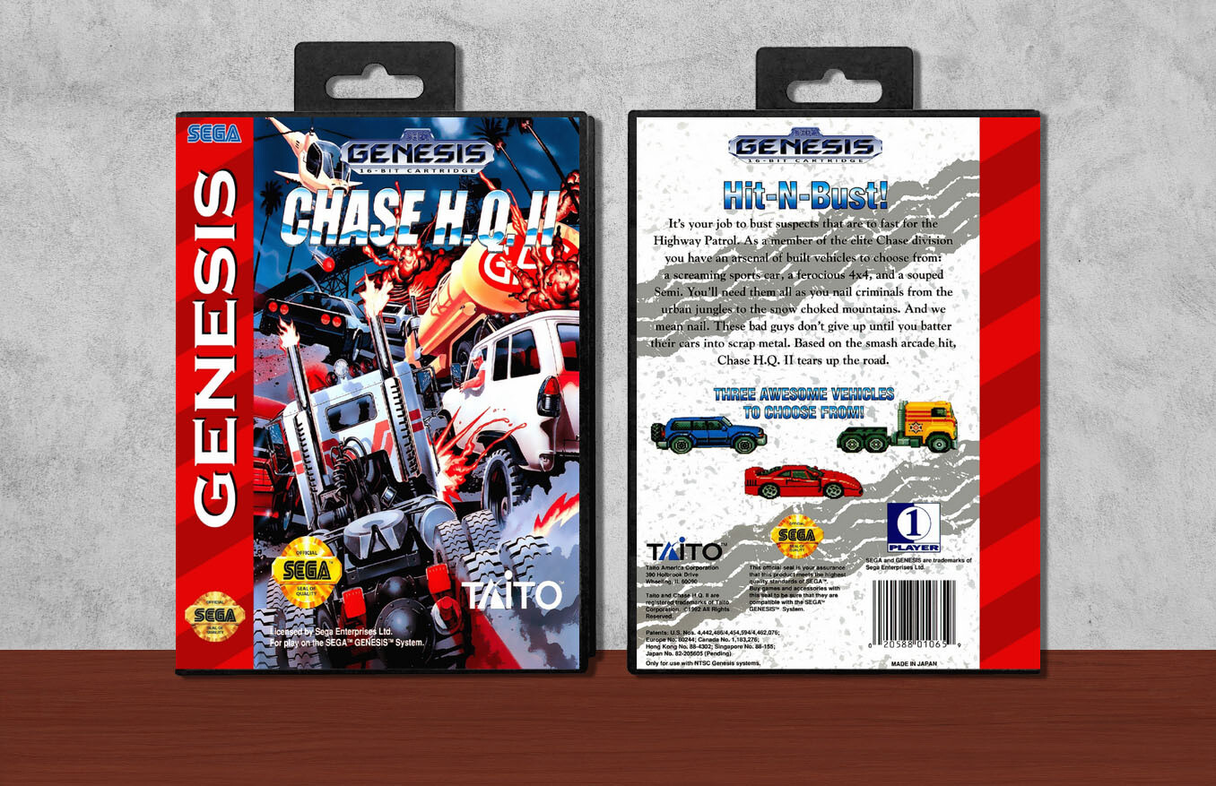 Chase H.Q. II, Case Color: Black