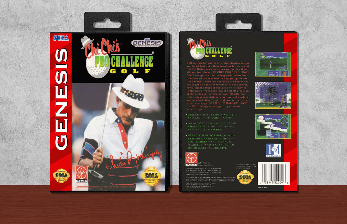 Chi Chi&#39;s Pro Challenge Golf, Case Color: Black