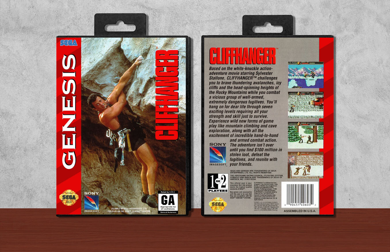 Cliffhanger, Case Color: Black