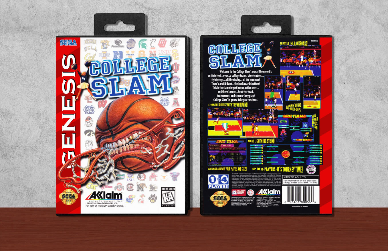 College Slam, Case Color: Black