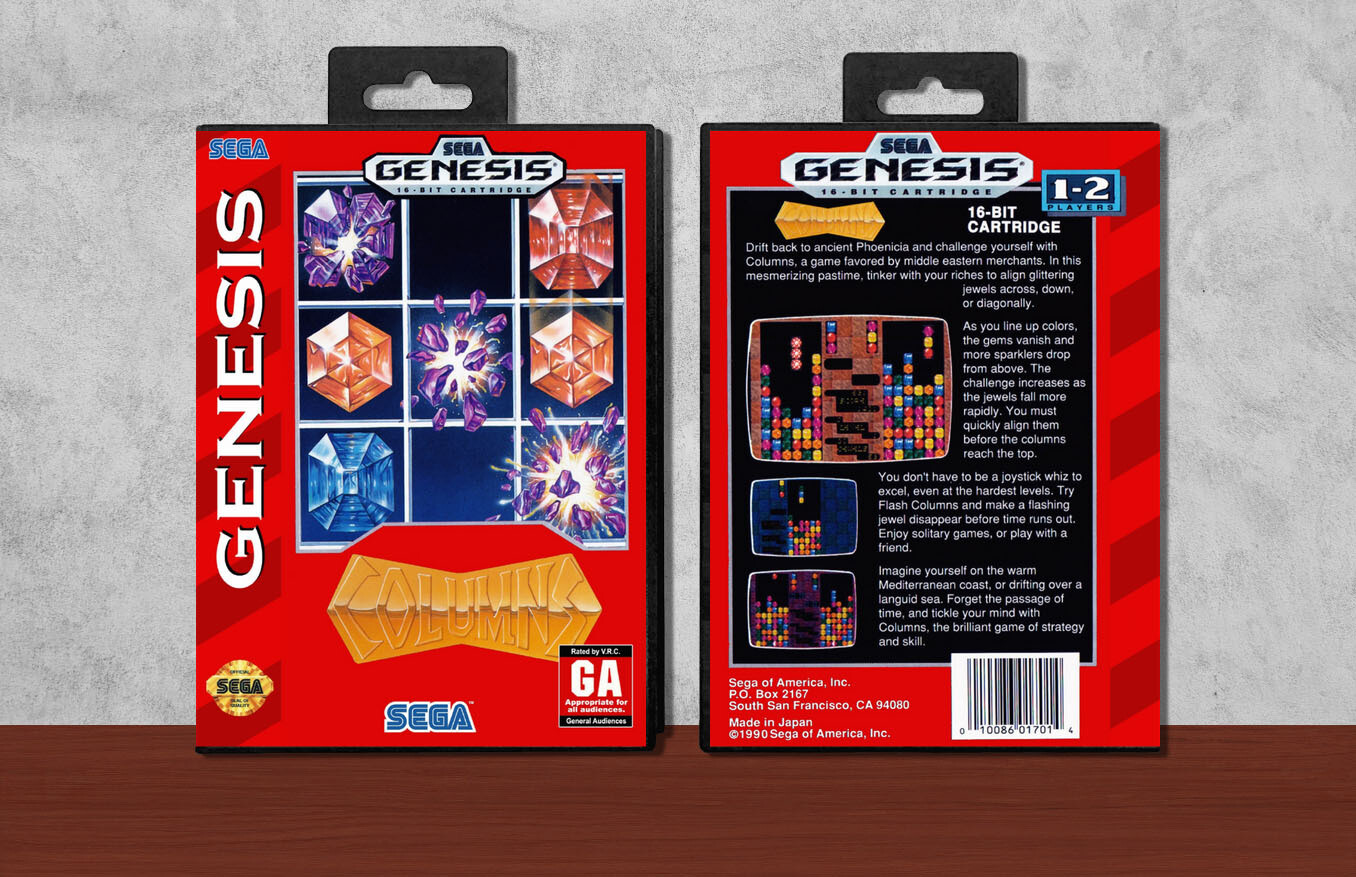 Columns, Case Color: Black