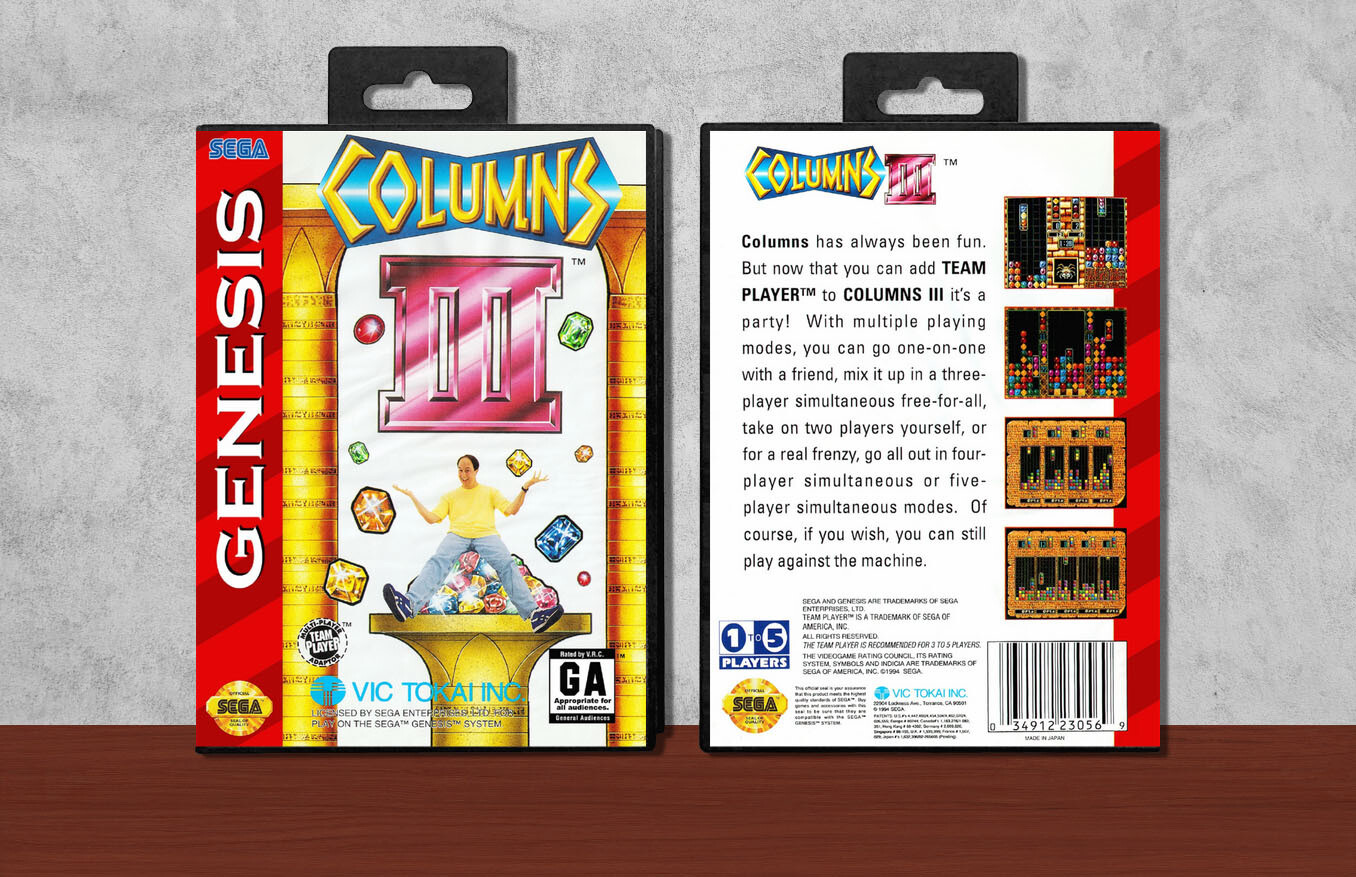 Columns III, Case Color: Black