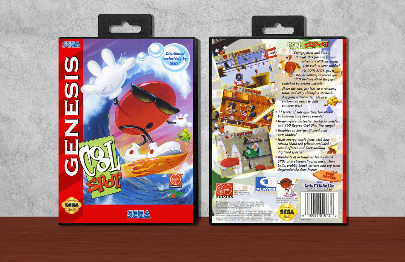 Cool Spot, Case Color: Black