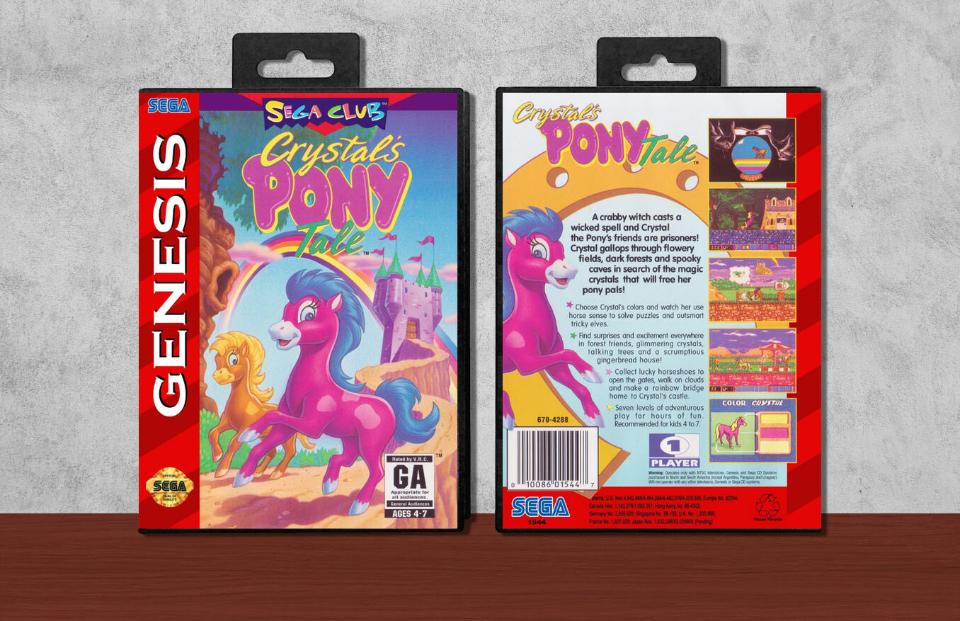 Crystal&#39;s Pony Tale, Case Color: Black