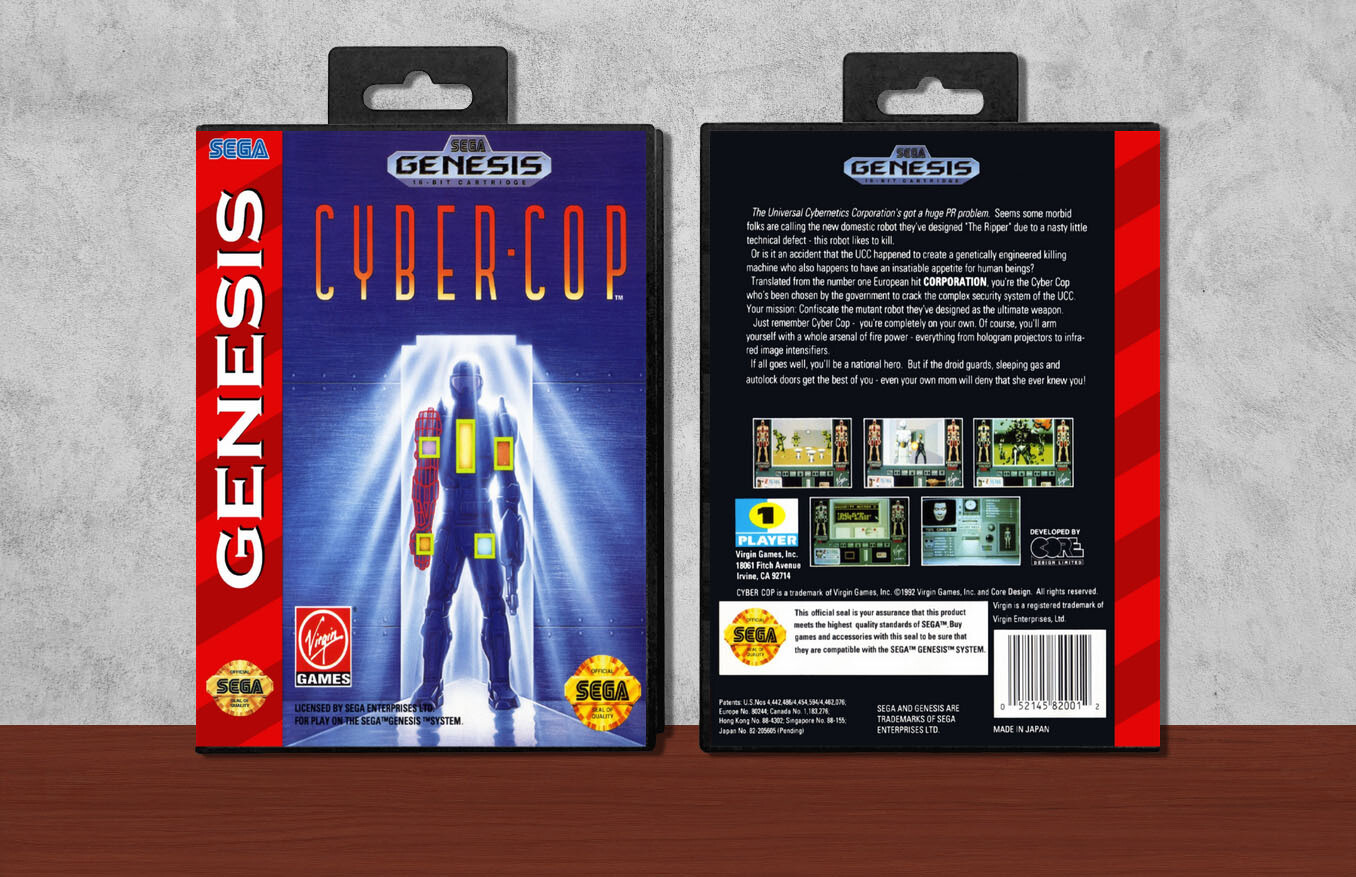 Cyber-Cop, Case Color: Black