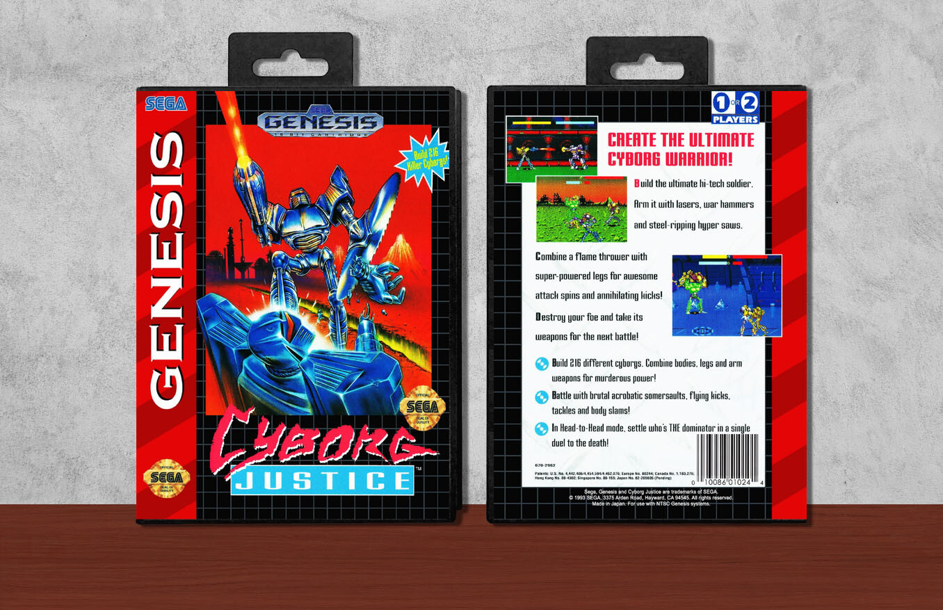 Cyborg Justice, Case Color: Black