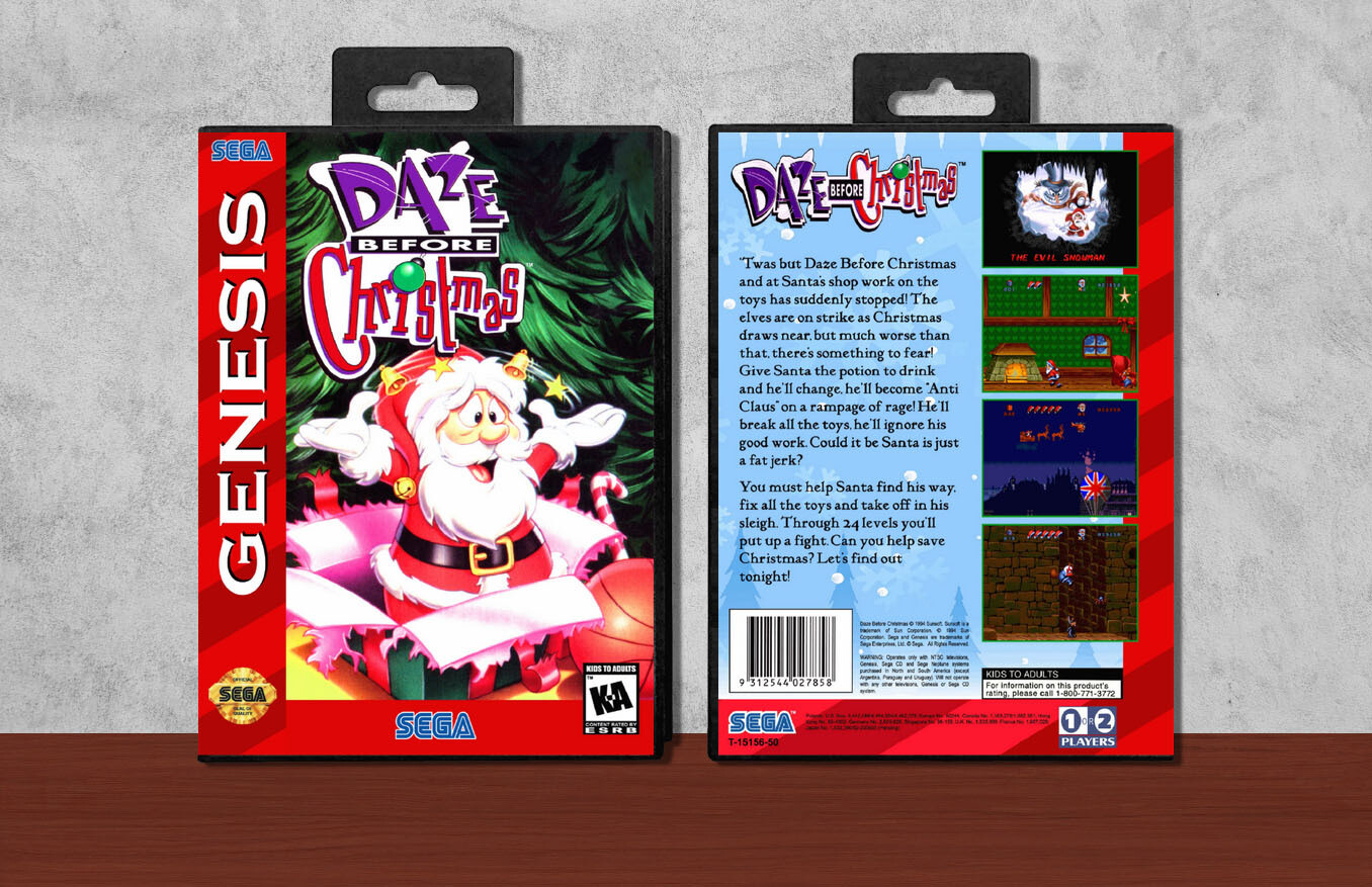 Daze Before Christmas, Case Color: Black