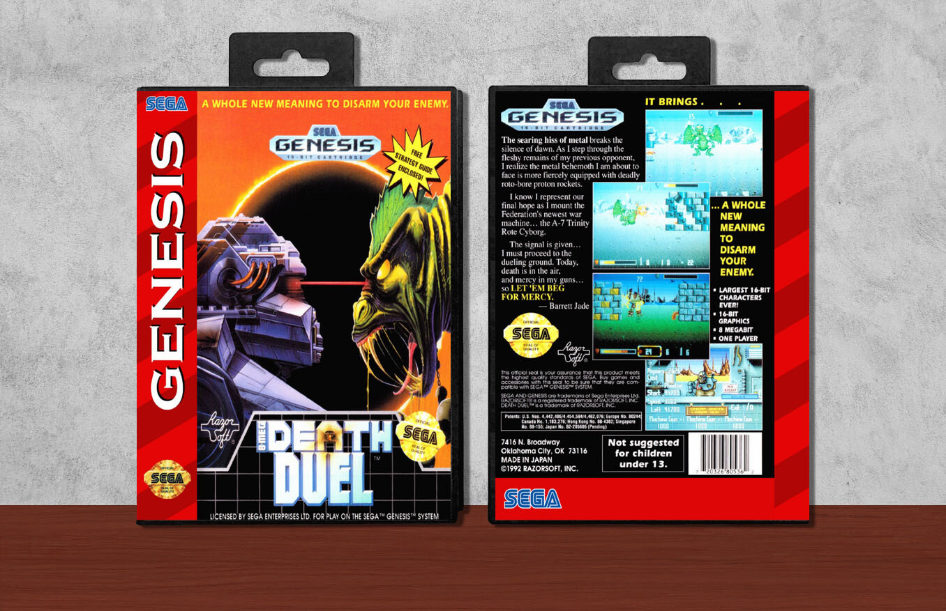 Death Duel, Case Color: Black