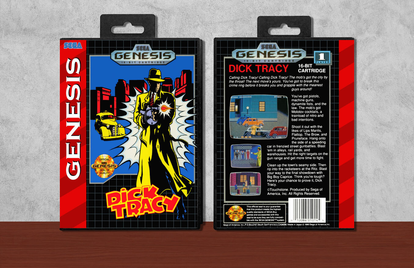 Dick Tracy, Case Color: Black