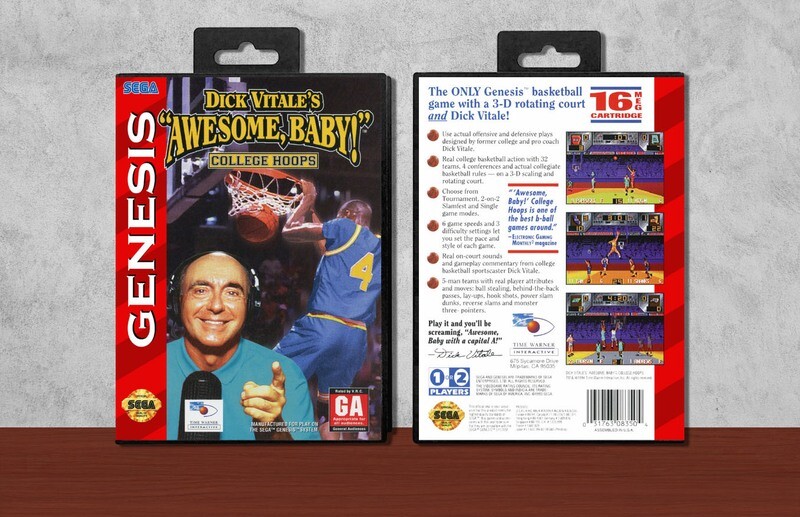 Dick Vitale&#39;s &quot;Awesome Baby&quot; College Hoops, Case Color: Black