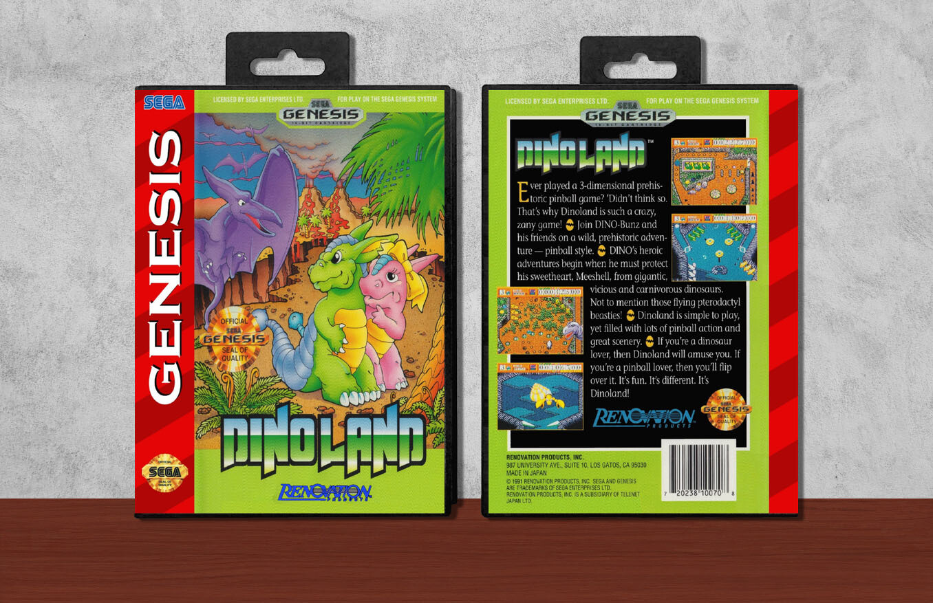 Dino Land, Case Color: Black