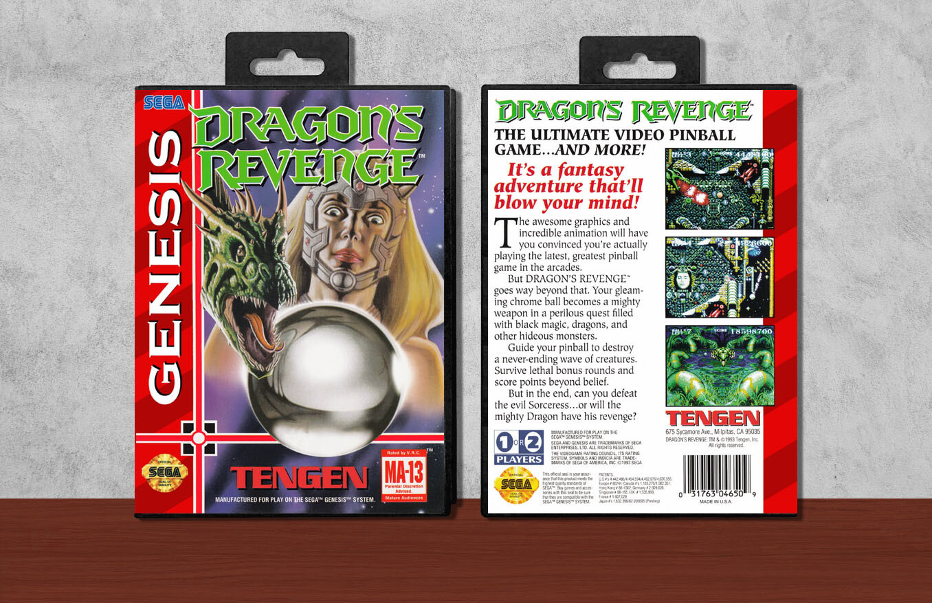 Dragon&#39;s Revenge, Case Color: Black