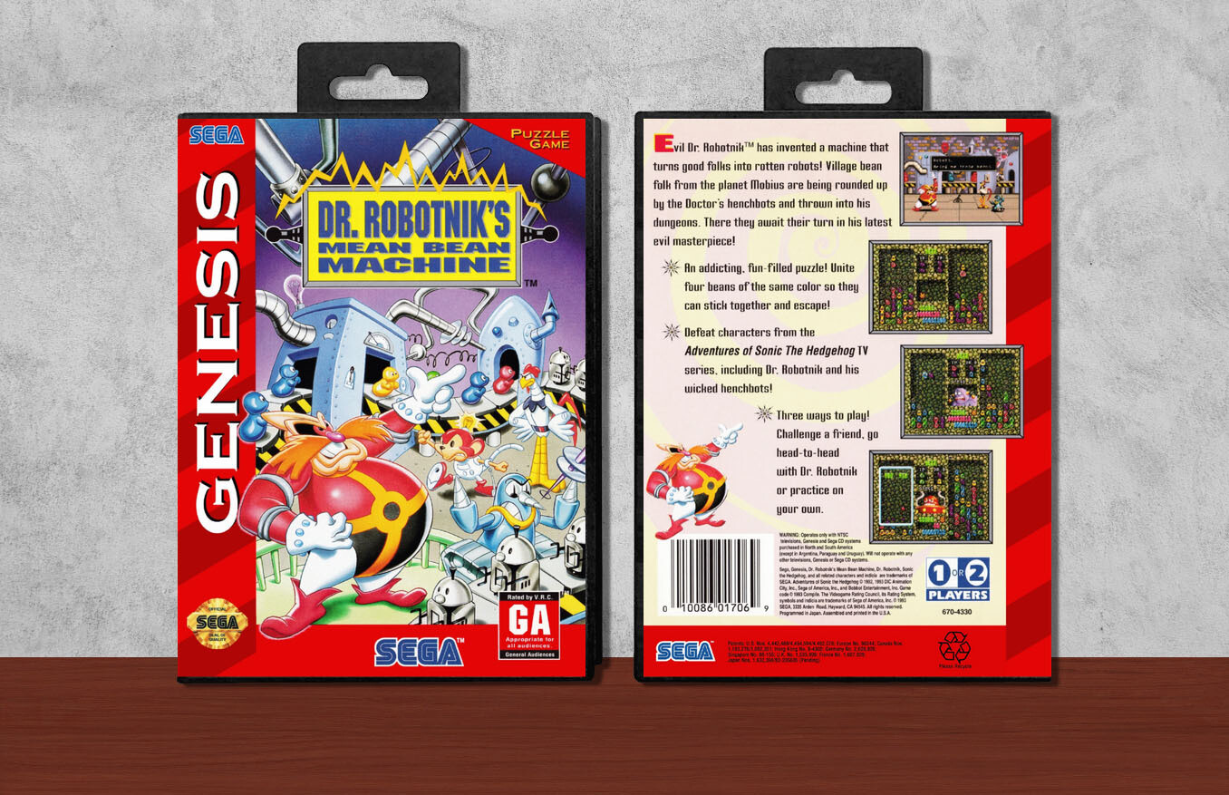 Dr. Robotnik&#39;s Mean Bean Machine, Case Color: Black