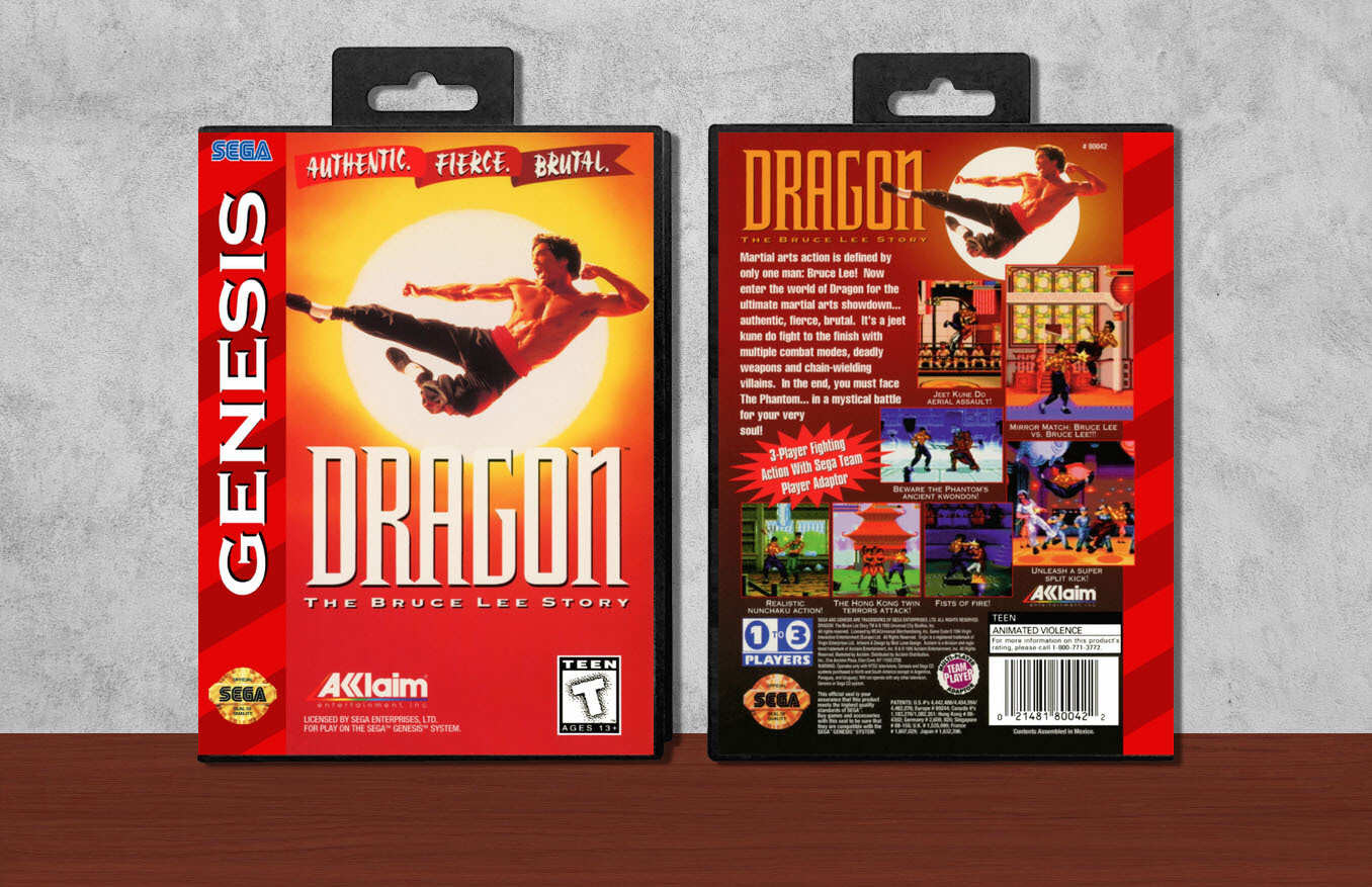 Dragon: The Bruce Lee Story, Case Color: Black