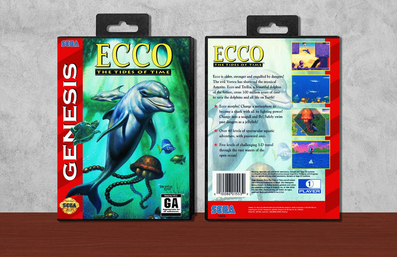 Ecco: The Tides of Time, Case Color: Black