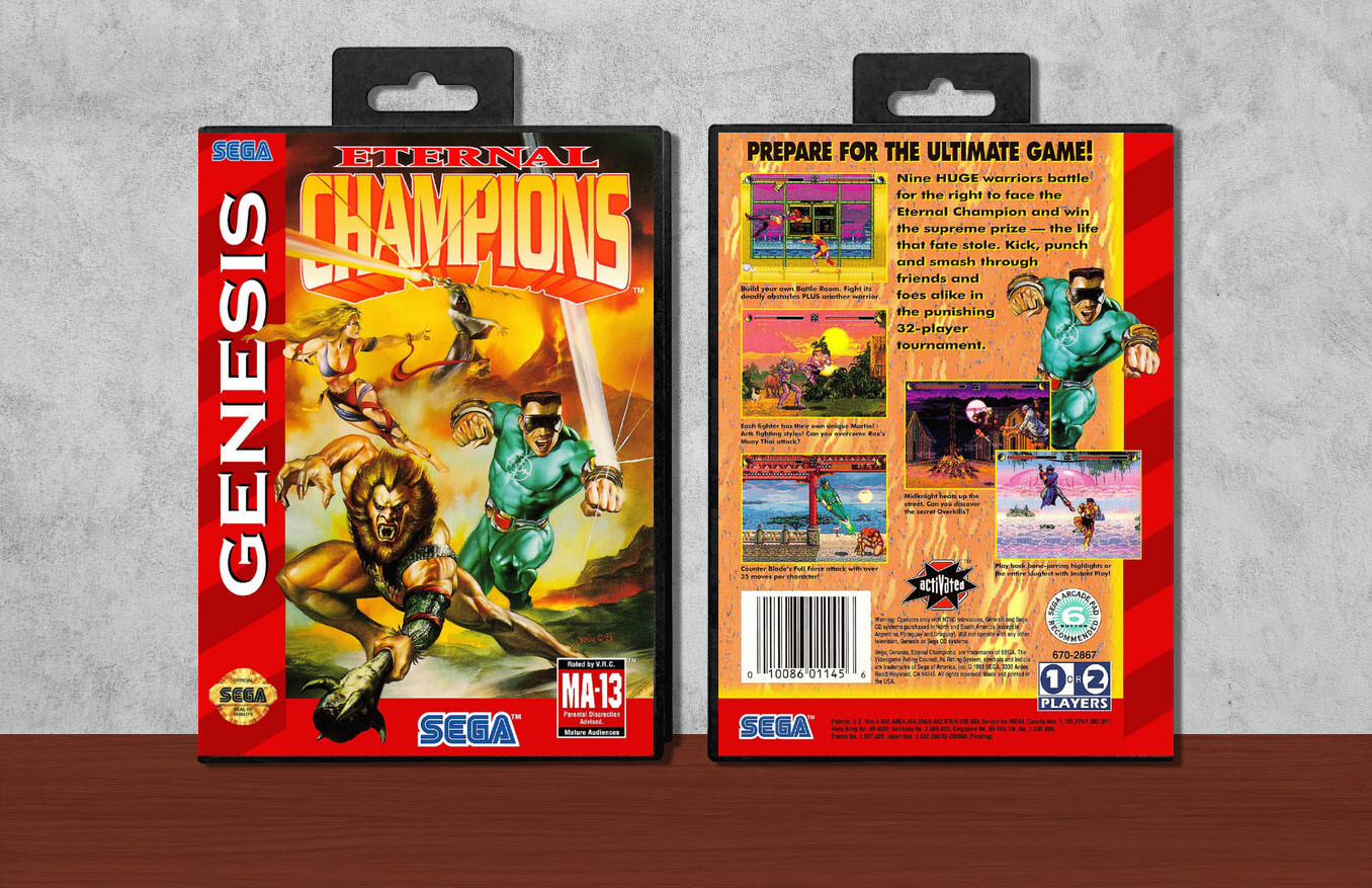 Eternal Champions, Case Color: Black