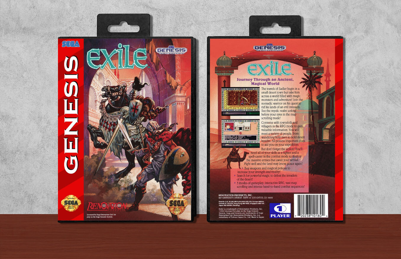 Exile, Case Color: Black