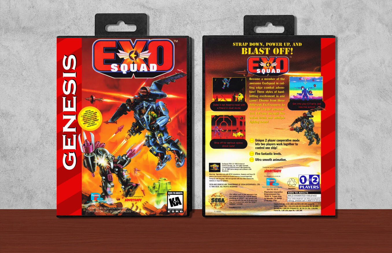 Exo Squad, Case Color: Black