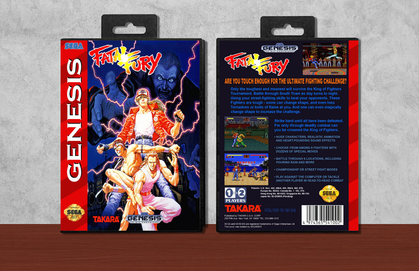 Fatal Fury, Case Color: Black