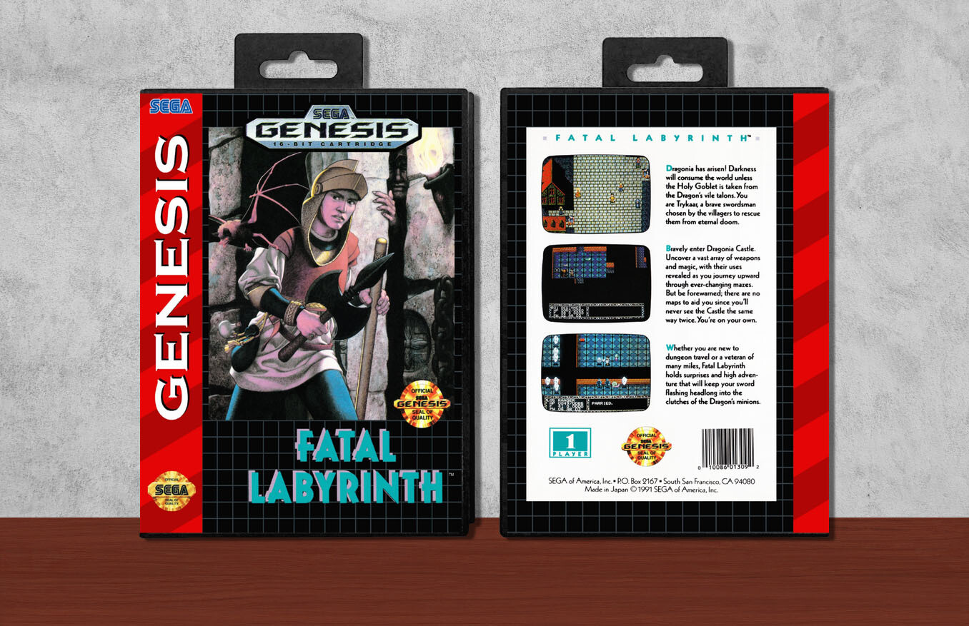 Fatal Labyrinth, Case Color: Black