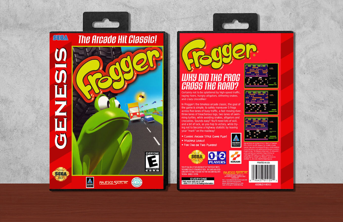 Frogger, Case Color: Black