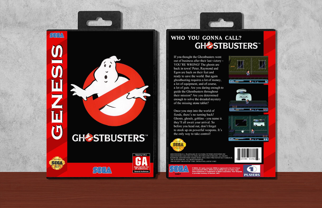 Ghostbusters, Case Color: Black