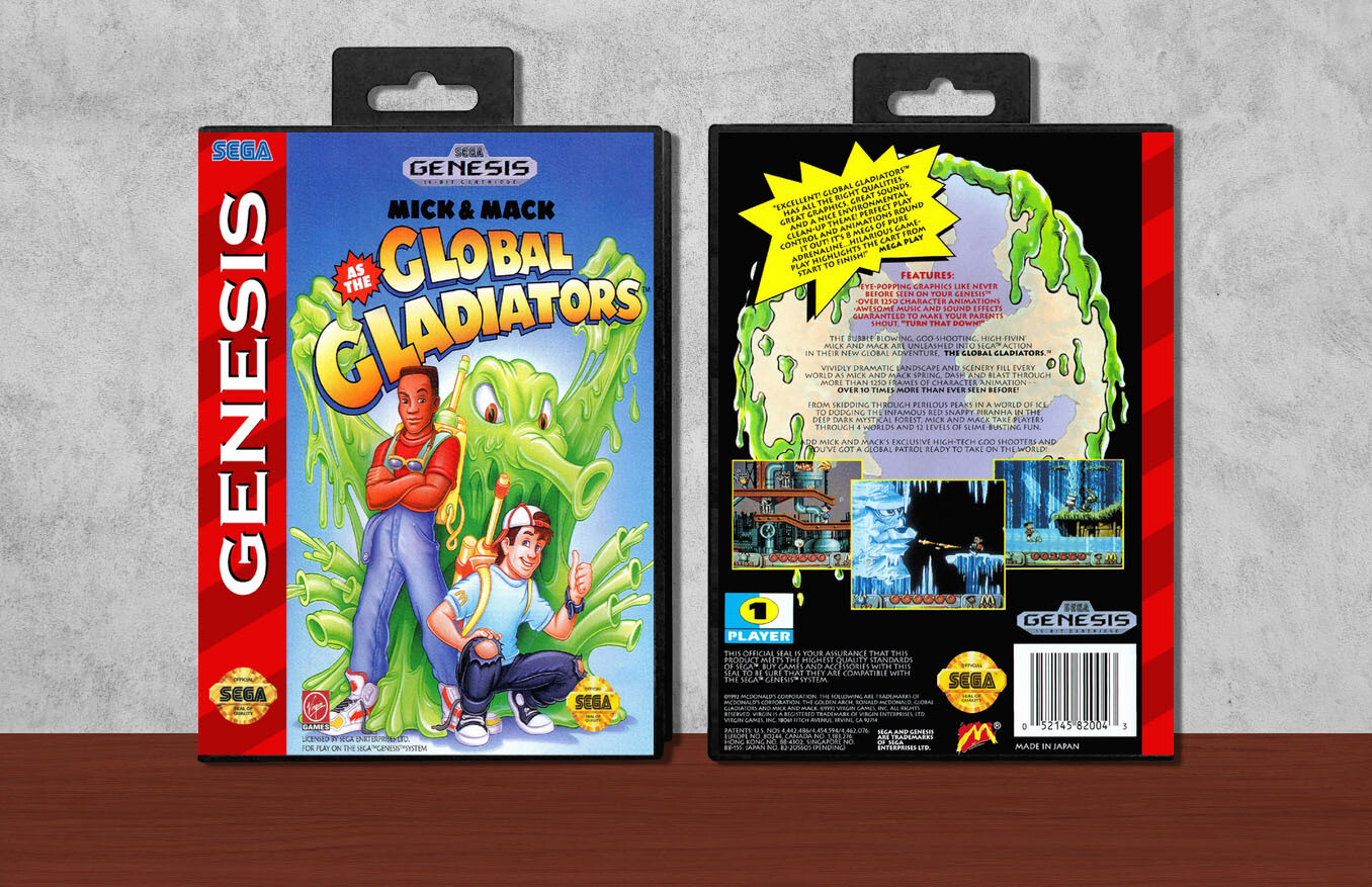 Global Gladiators, Case Color: Black