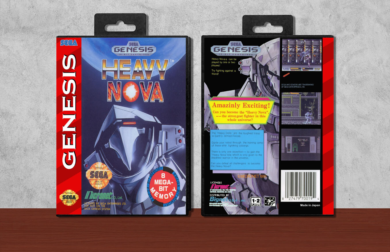 Heavy Nova, Case Color: Black