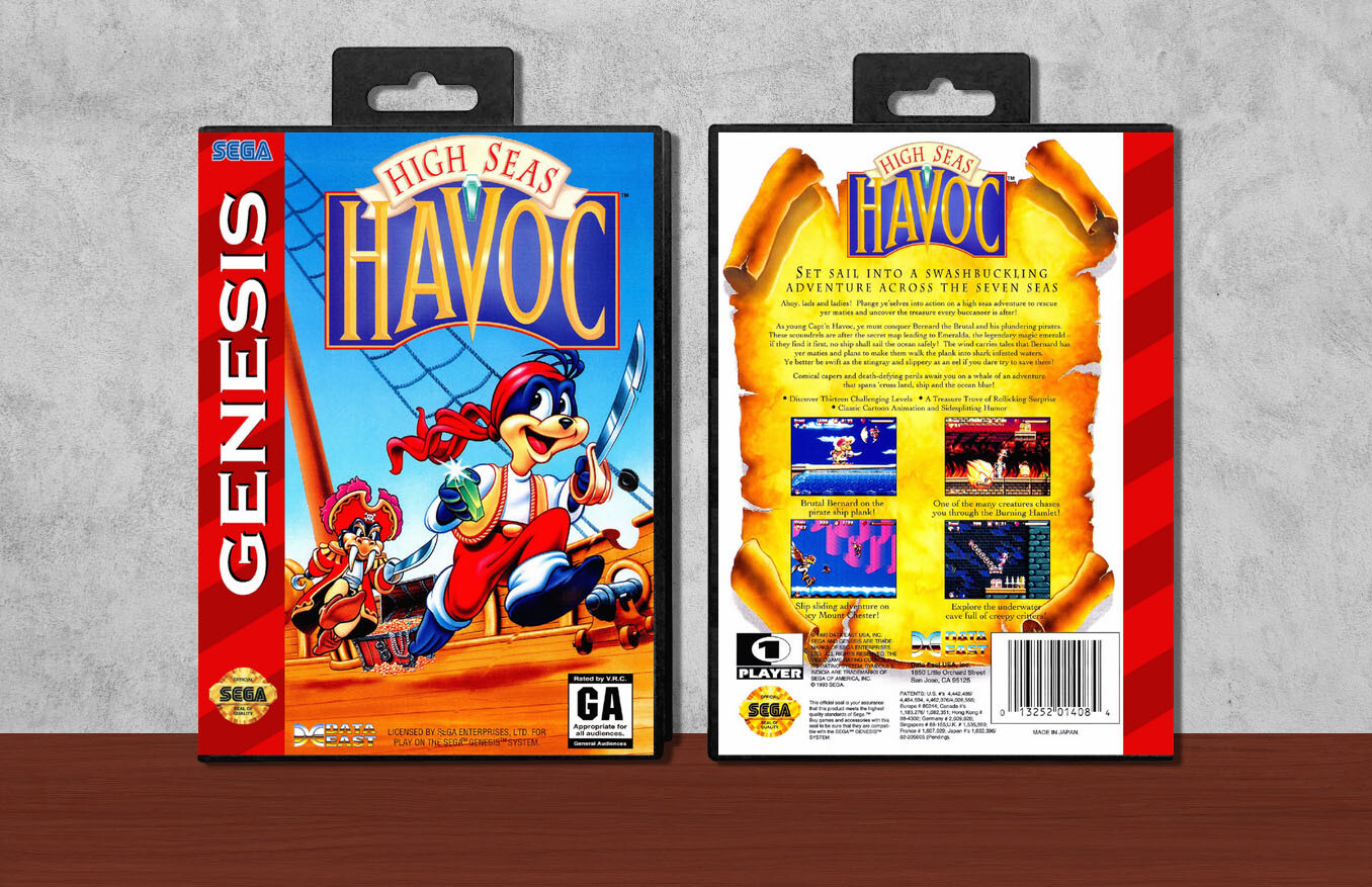 High Seas Havoc, Case Color: Black