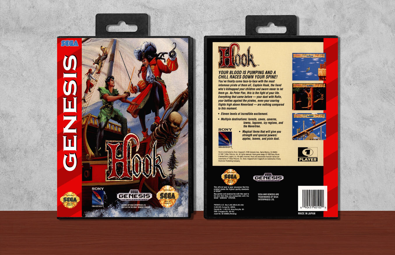 Hook, Case Color: Black