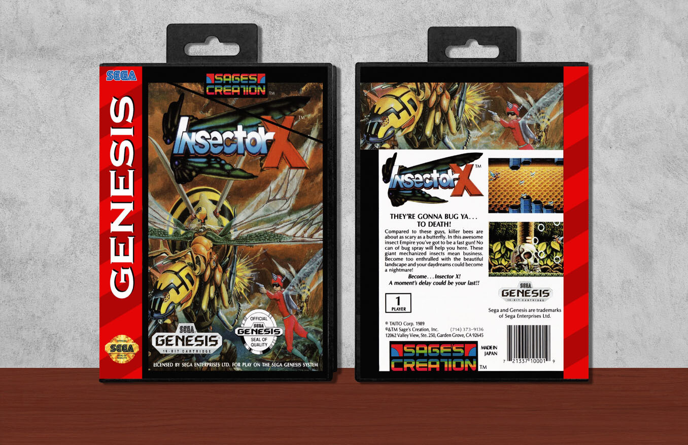 Insector X, Case Color: Black