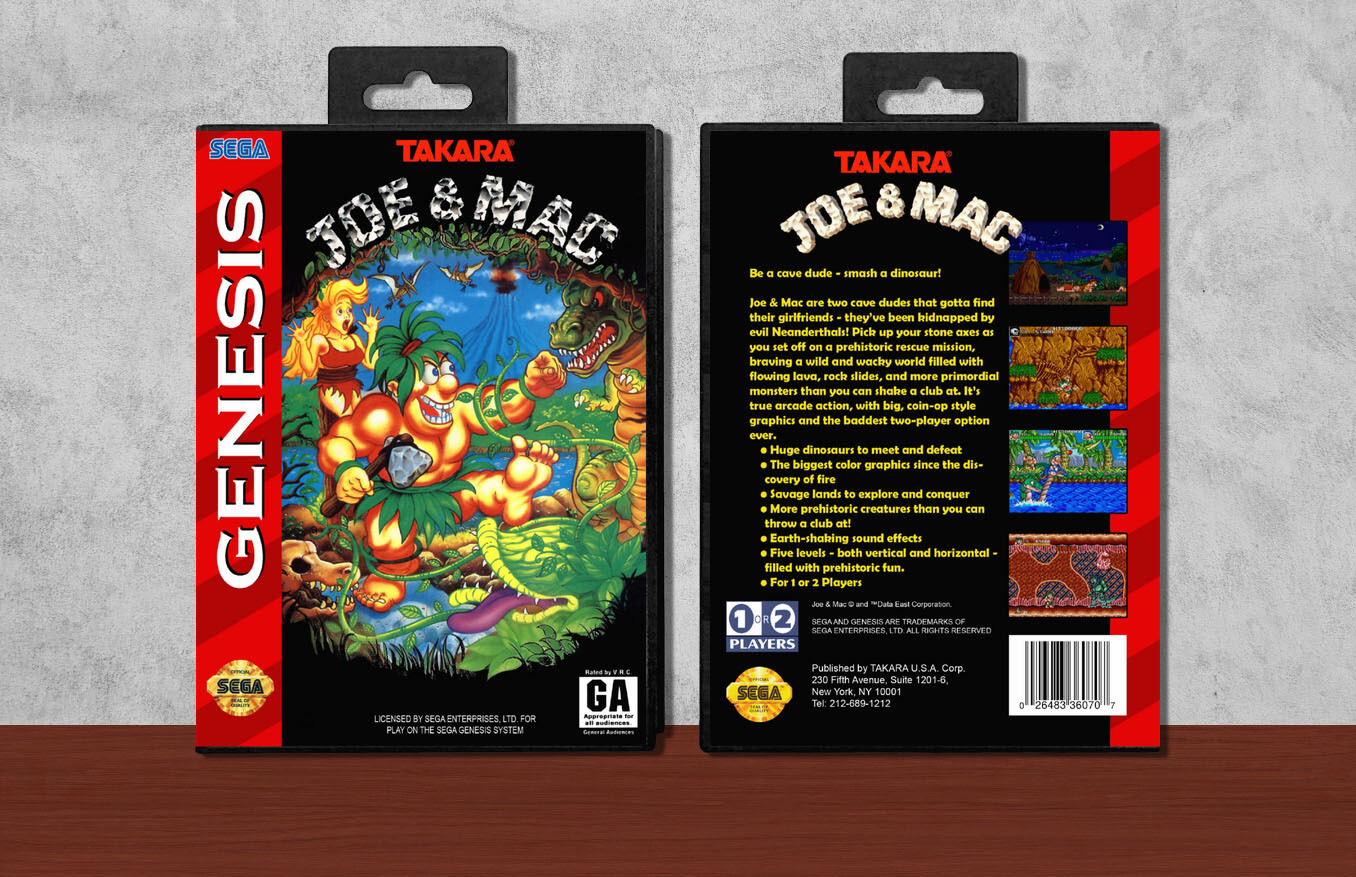 Joe &amp; Mac, Case Color: Black