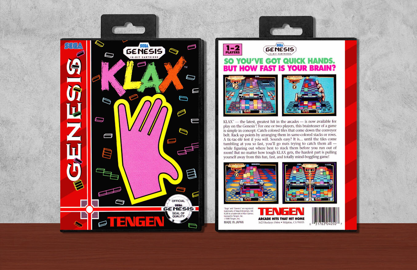 Klax, Case Color: Black