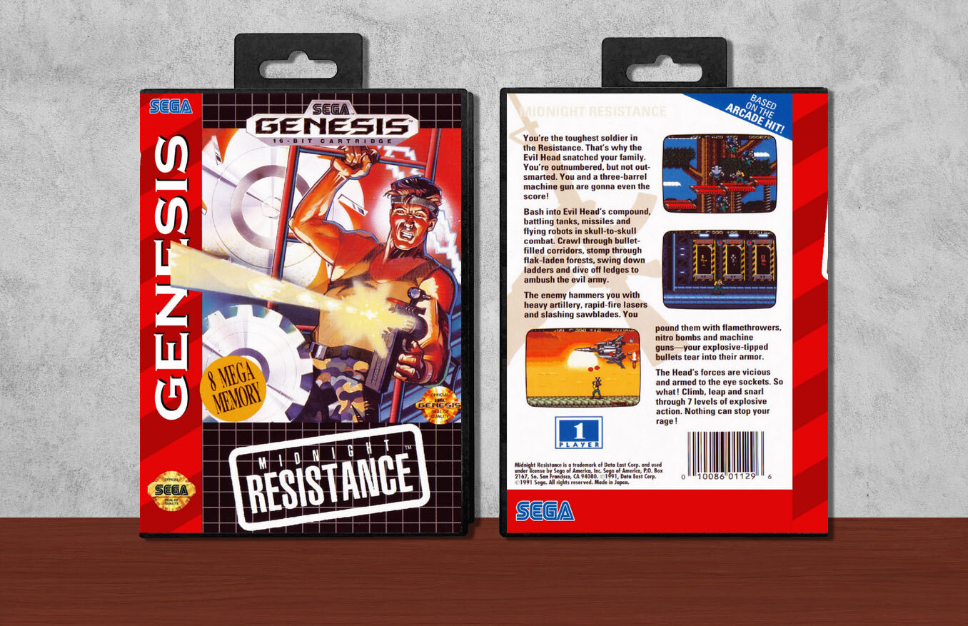 Midnight Resistance, Case Color: Black