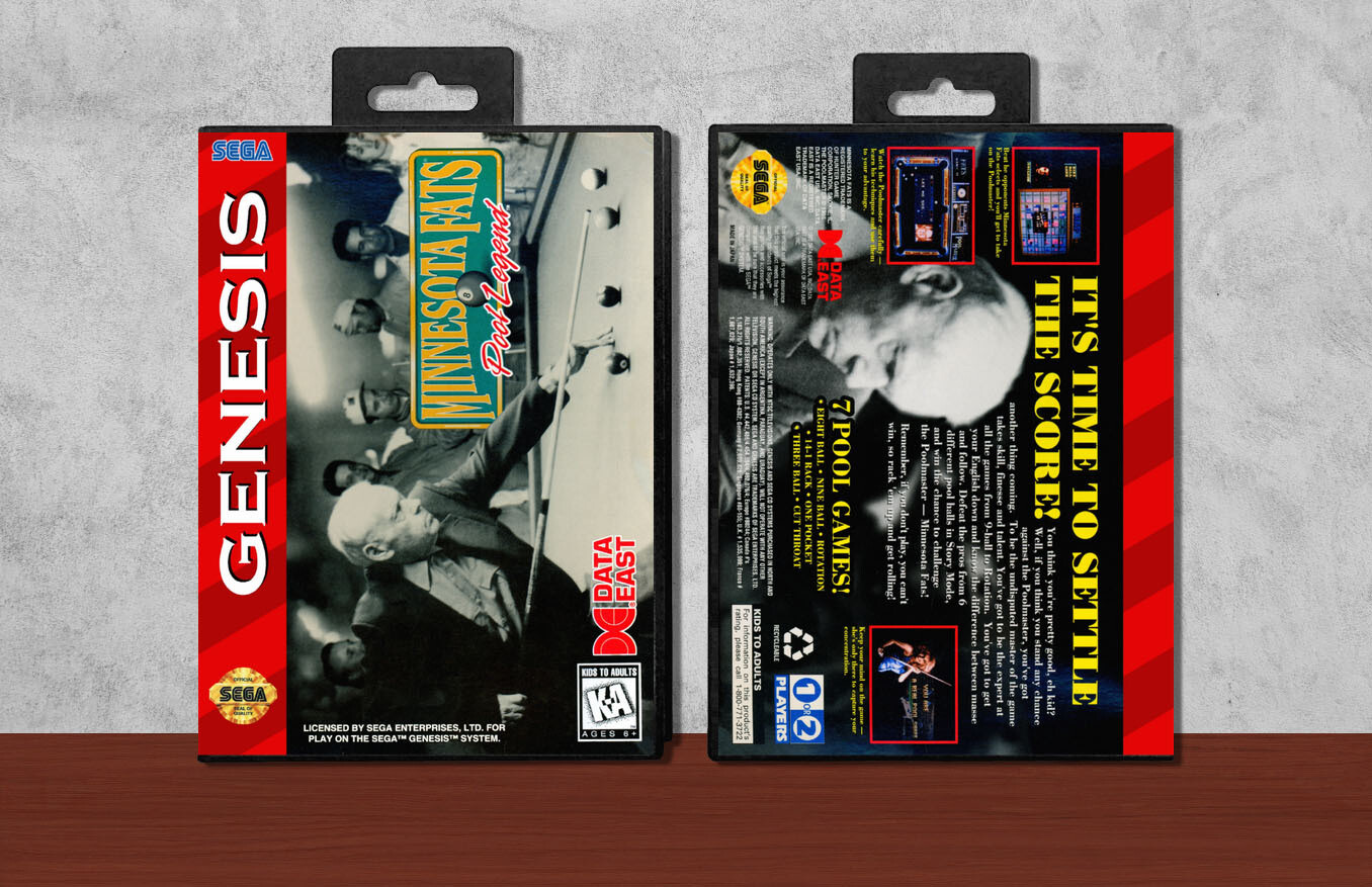 Minnesota Fats: Pool Legend, Case Color: Black