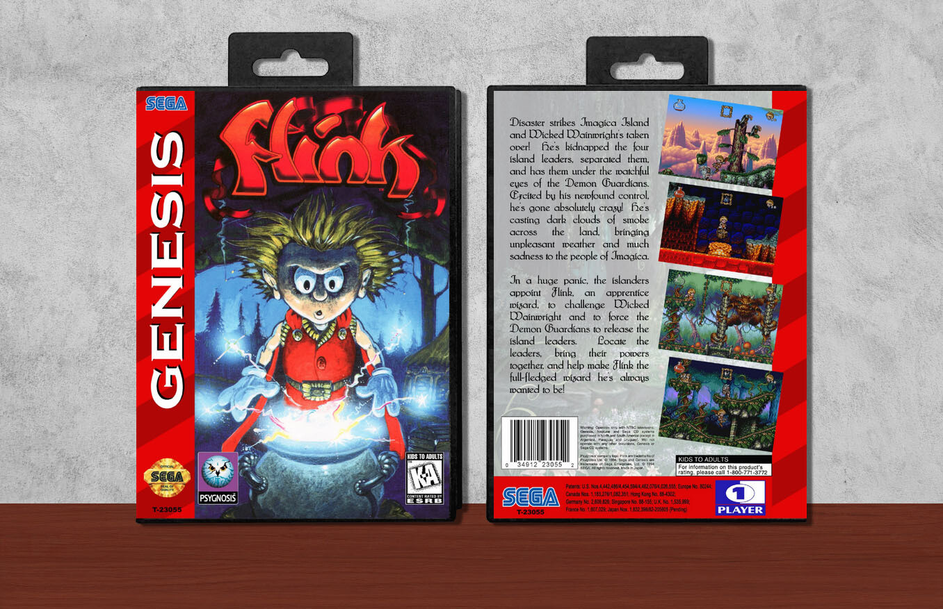 Misadventures of Flink, Case Color: Black