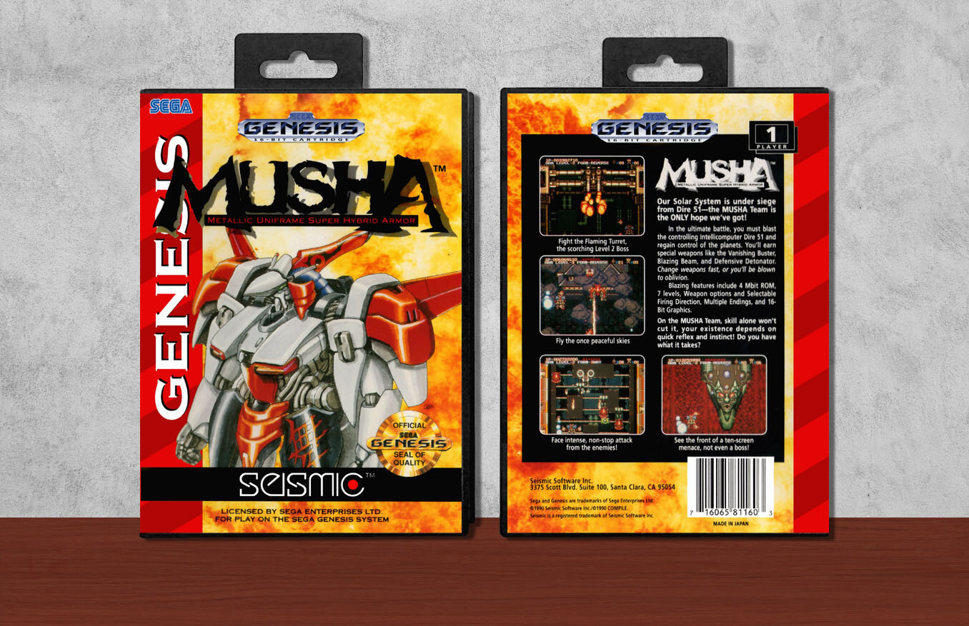 Musha | M.U.S.H.A., Case Color: Black