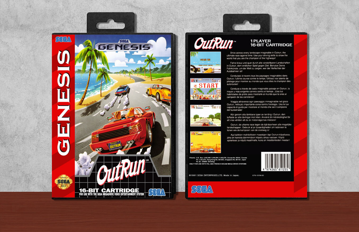 OutRun, Case Color: Black