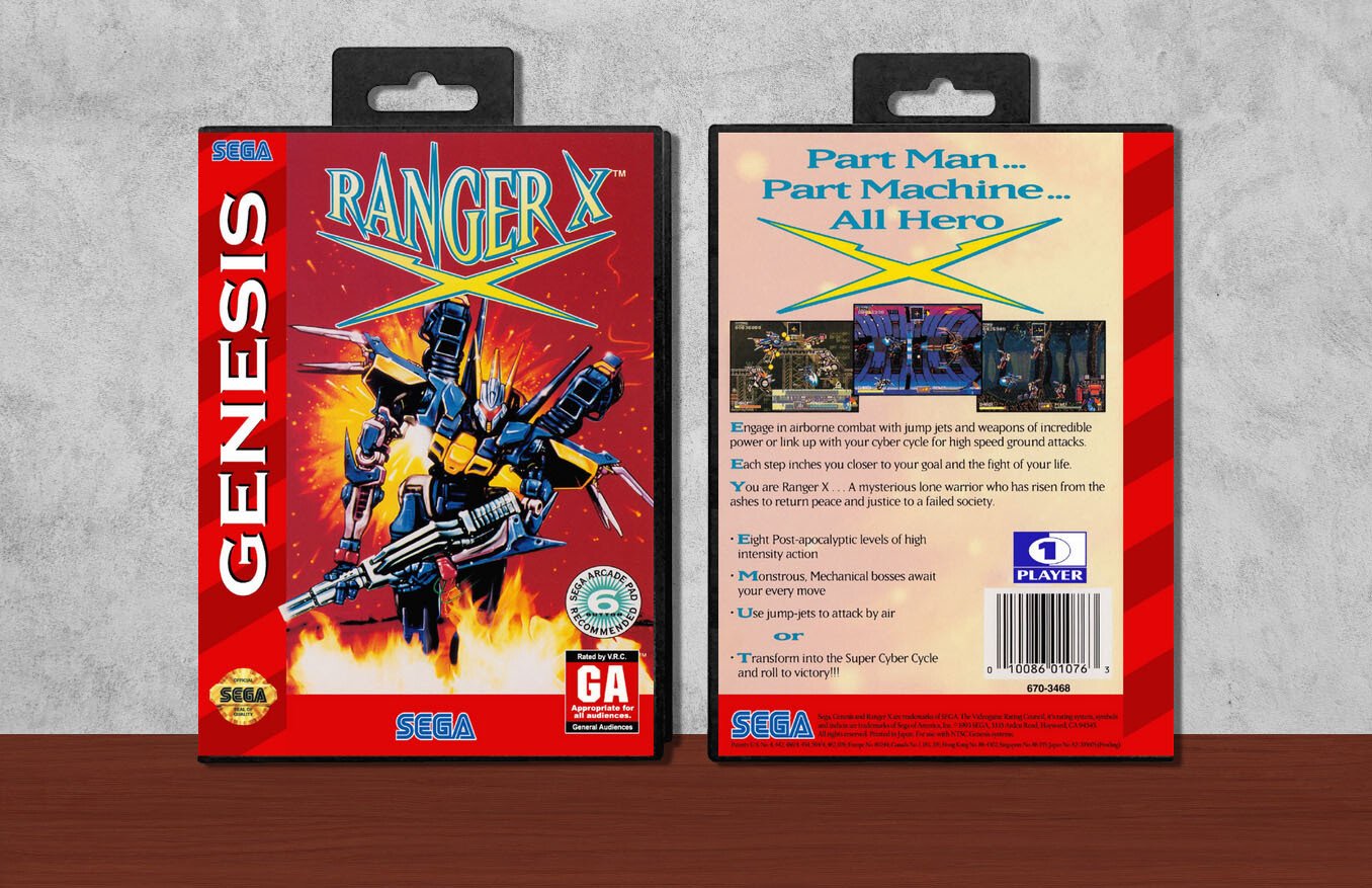 Ranger X, Case Color: Black