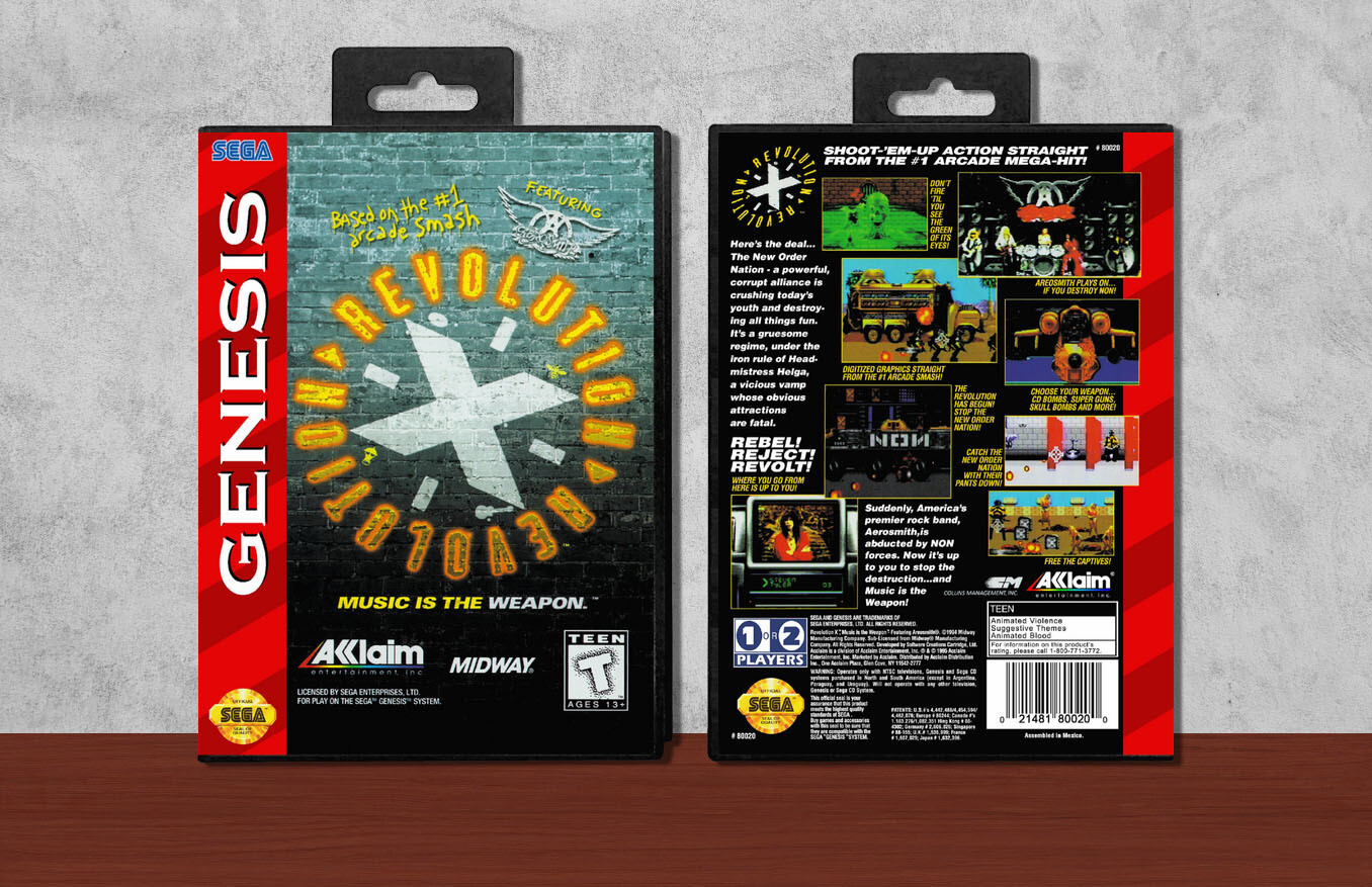 Revolution X, Case Color: Black