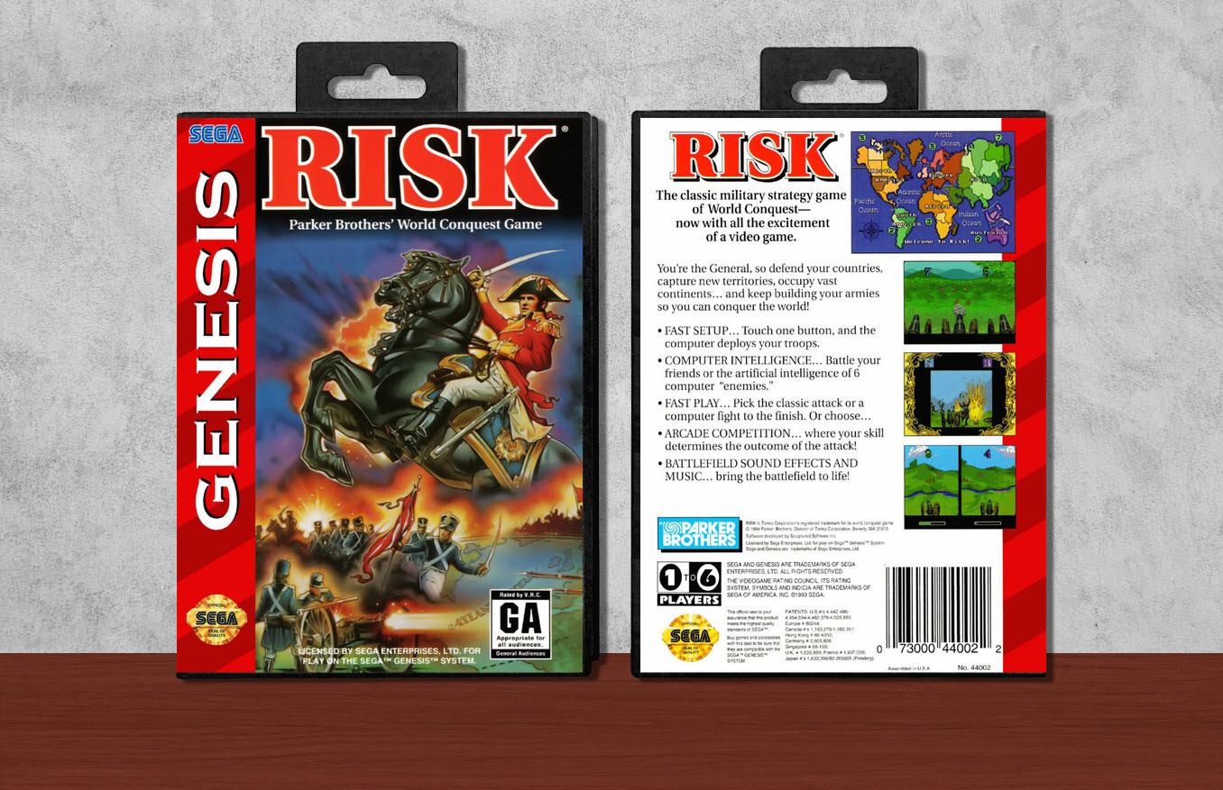 Risk, Case Color: Black