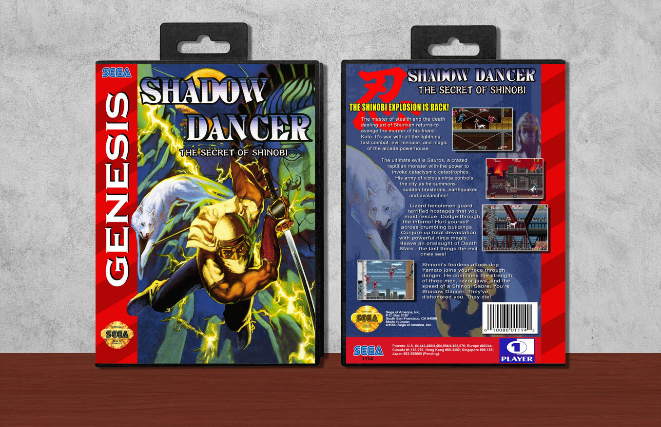 Shadow Dancer, Case Color: Black