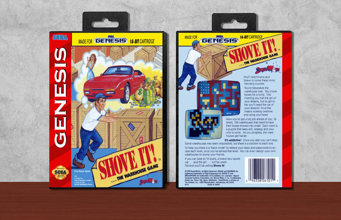 Shove It! ...The Warehouse Game, Case Color: Black