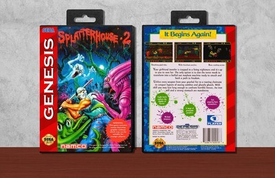 Splatterhouse 2, Case Color: Black