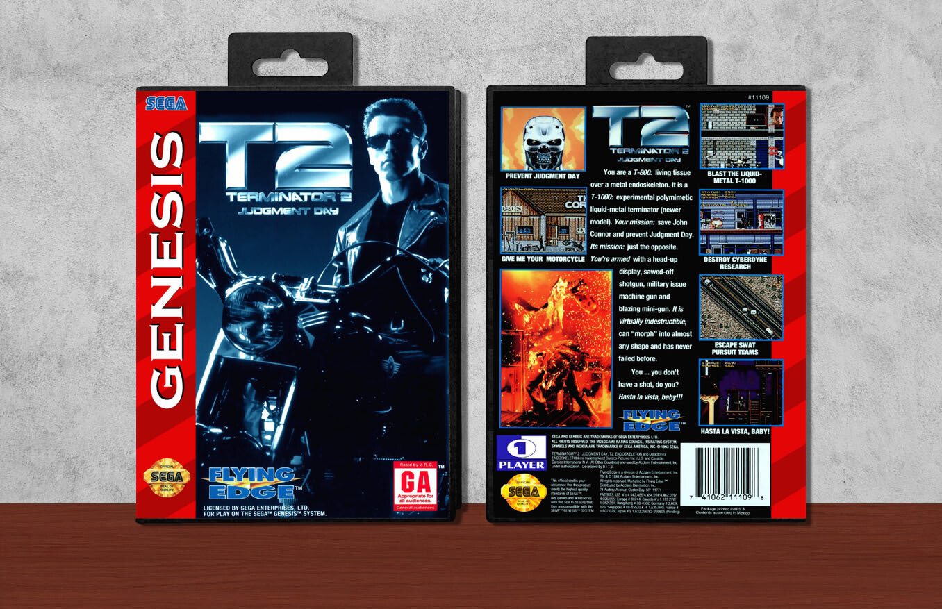 T2: Terminator 2: Judgement Day, Case Color: Black